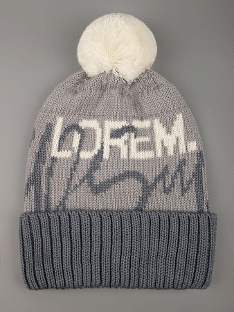 Шапка Joyful на заказ, полушерсть