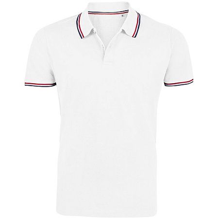 Рубашка поло мужская Prestige Men, белая, размер XXL