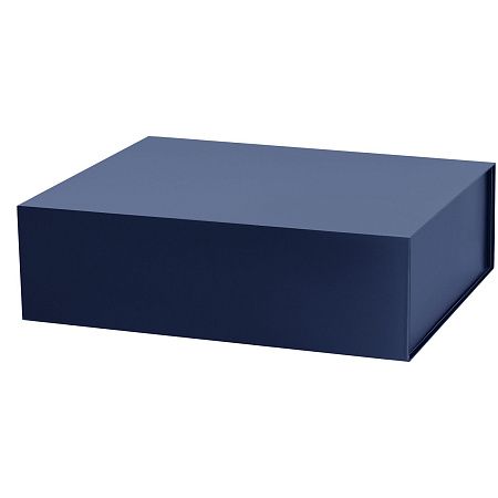 Подарочная коробка-трансформер большая, синяя