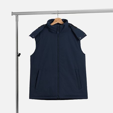 Жилет унисекс Sfera, темно-синий, размер L