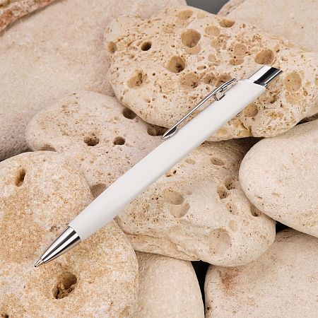 Шариковая ручка Пирамид Нео (Pyramid NEO), белая