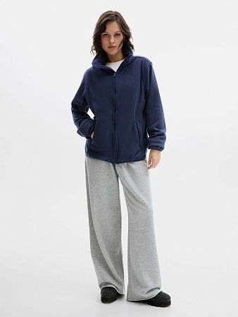 Куртка флисовая унисекс Ben Mac, темно-синяя, размер XXL