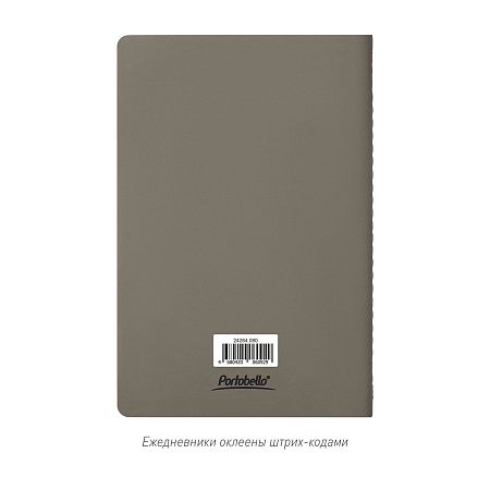 Блокнот Альфа Слим (Alpha slim), серый