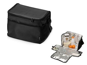 Раскладывающаяся сумка-холодильник «Cool», 15 л, цвет: черный