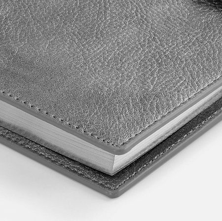 Ежедневник Repute, недатированный, серый