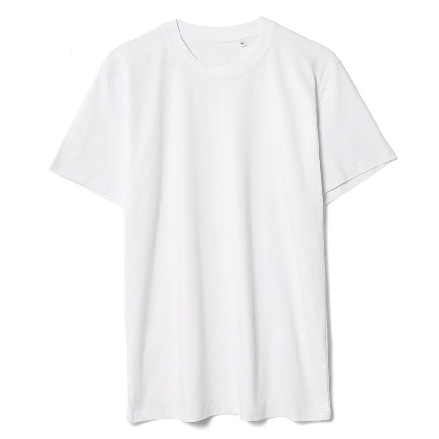 Футболка мужская T-bolka Stretch, белая под нанесение