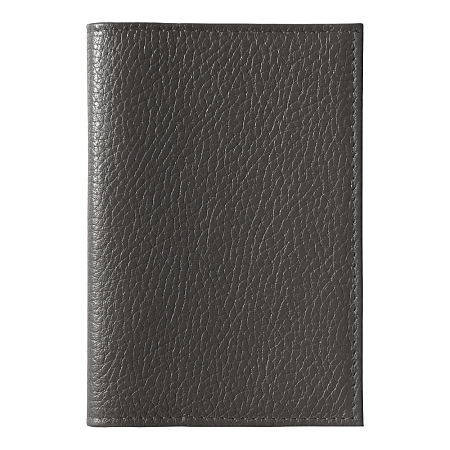 Обложка для автодокументов Leather Sky Flotter Sun из натуральной кожи, темно-серая