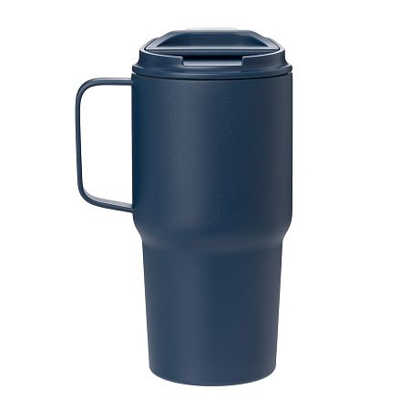 Термокружка вакуумная Авентура (Aventura), синяя