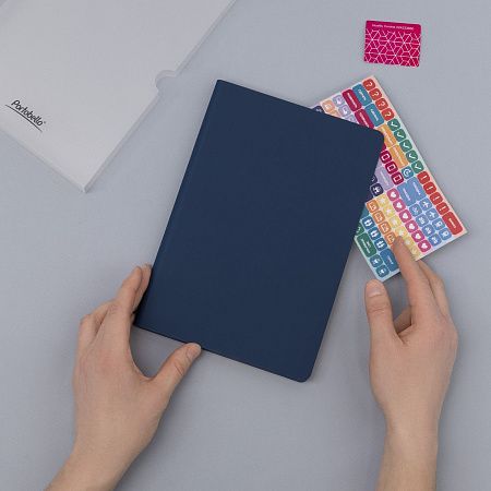 Ежедневник Спарк (Spark) недатированный, серый (без упаковки, без стикера)