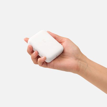 Внешний аккумулятор с функцией быстрой зарядки Формула (Formula) 10000 mAh, белый