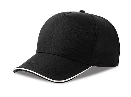 Бейсболка RECY FIVE PIPING, 5 клиньев, застежка-липучка