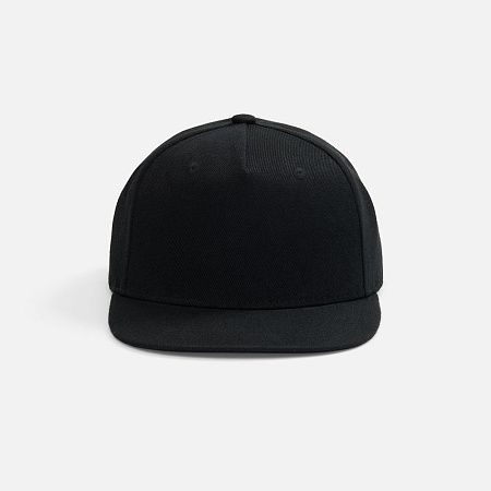 Бейсболка Epicore с прямым козырьком, черная