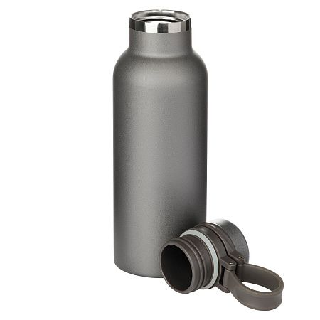 Термобутылка вакуумная герметичная Модена (Modena), серая