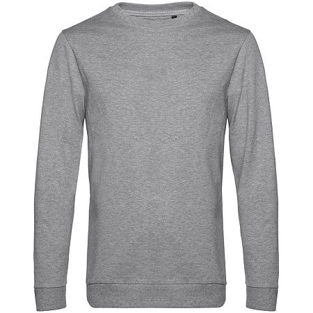 Свитшот унисекс Set In, серый меланж, размер XS