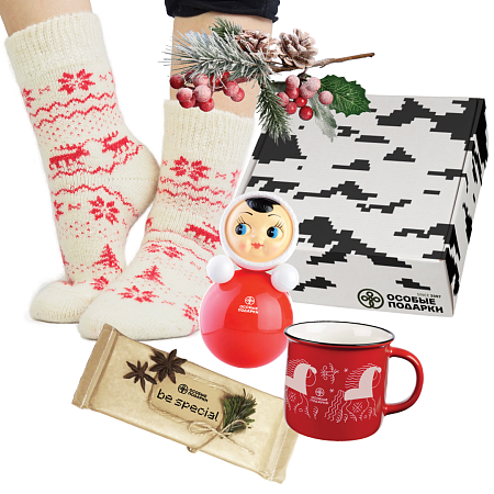 Подарочный набор "Березка" с брендированием 