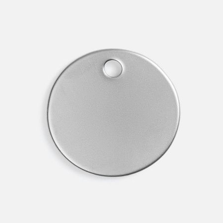 Шильдик металлический Alfa Sirkel, серебристый