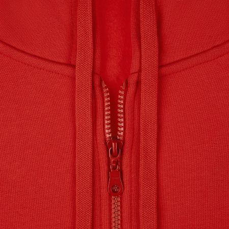 Толстовка на молнии с капюшоном Siverga Heavy 2.0, красная, размер XXL