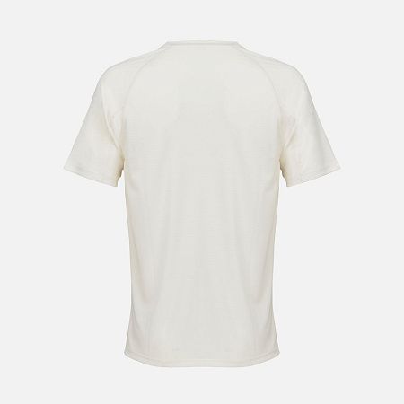 Футболка спортивная унисекс Vortex, молочно-белая, размер XS