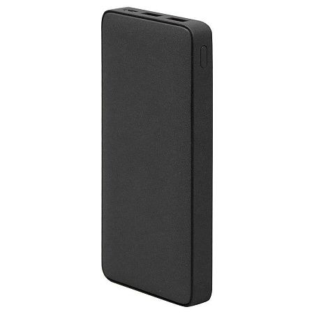 Внешний аккумулятор (powerbank) «WeCharge Velvet», 10 000 mAH, 5V -2A , c цифровым дисплеем для контроля заряда, черный