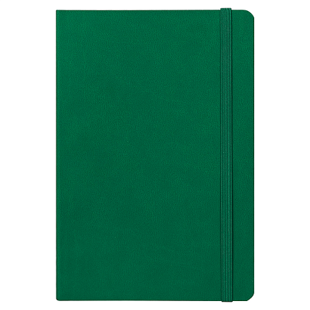 Блокнот Flexy Forest Urban Latte А5, недатированный, зеленый, в гибкой обложке