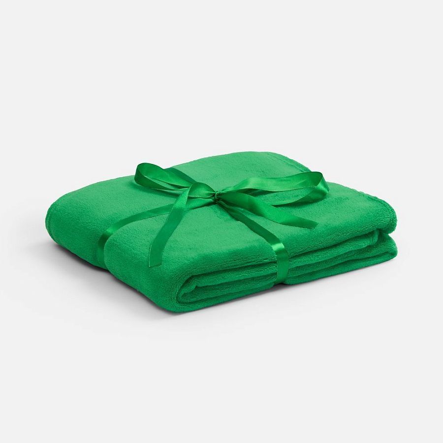 Плед Plush, зеленый