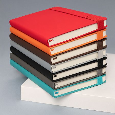 Ежедневник Alpha недатированный, оранжевый/оранжевый