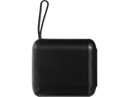 Портативная колонка TWS с подсветкой лого «Tiny», 3 Вт, цвет: черный