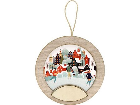 Новогодняя подвеска с подсветкой «Шар»