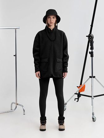 Куртка унисекс Oblako, черная, размер XS/S