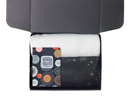 Подарочный набор «Re:y. Cocoon с пледом, свечой и диффузором