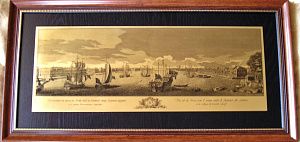 Гравюра "Панорама СПб (Е)"1