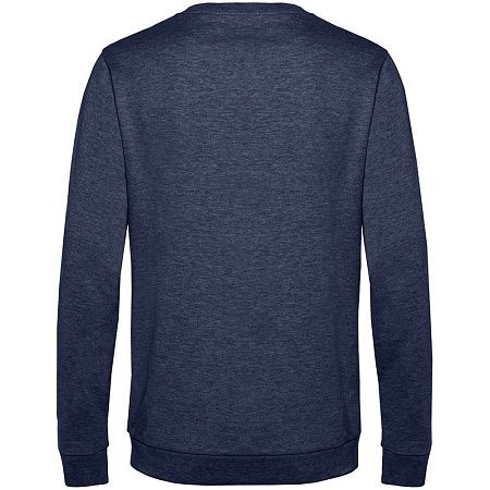 Свитшот унисекс Set In, синий меланж, размер 3XL