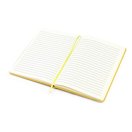 Блокнот A5 Monte в твёрдом переплёте, желтый