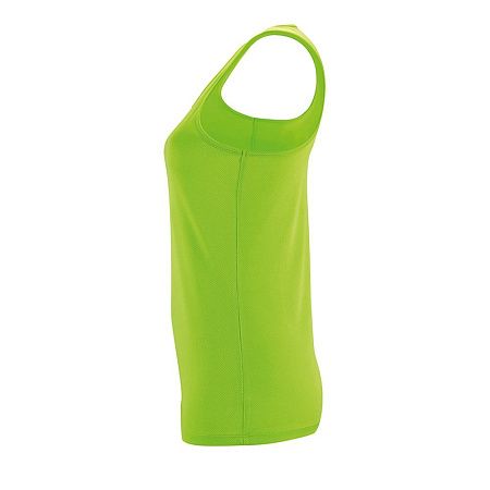 Майка женская Sporty TT Women, зеленый неон, размер XXL