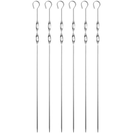 Набор шампуров в чехле Bower, ver.2, серый