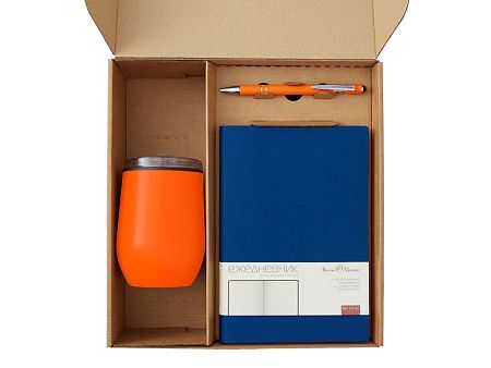 Набор «Writea» с ежедневником, ручкой и термокружкой