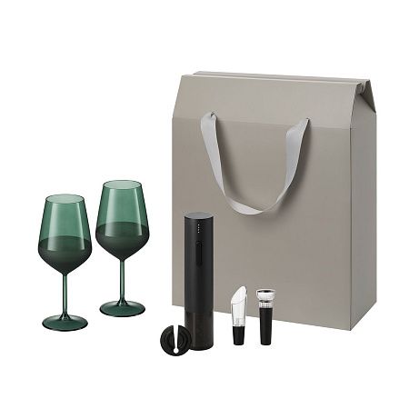 Подарочный набор Emerald, Sacramento (2 бокала + набор для вина)