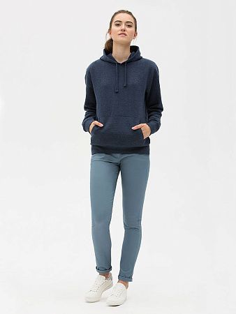 Толстовка унисекс Spencer, синий меланж, размер XL