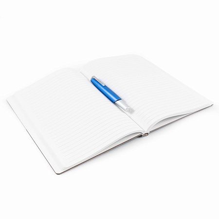 Блокнот линованный Pininfarina из каменной бумаги в мягкой обложке, А5, черный