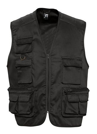 Жилет фотографа Wild 200 черный, размер 3XL