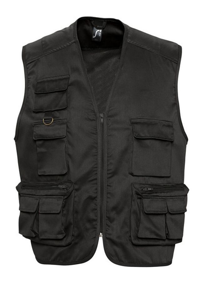 Жилет фотографа Wild 200 черный, размер 3XL