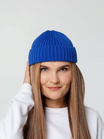 Шапка Hipsta, синяя (василек)