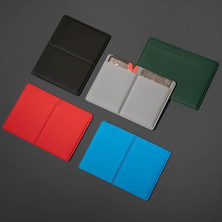 Чехол для автодокументов Simply, голубой, 9.3 х 12.8 см, PU