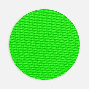 Наклейка тканевая Lunga Round, M, зеленый неон
