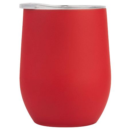 Термокружка (кофер) STEP SOFT 370мл Красная 6300.03