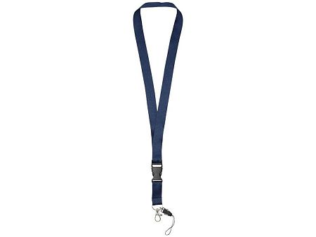 Шнурок «Sagan» с отстегивающейся пряжкой и держателем для телефона