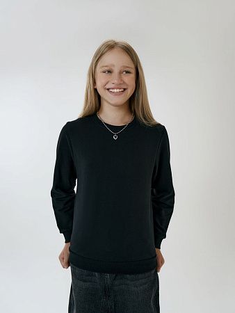 Свитшот детский Toima Kids 2.0, черный, размер 8 лет (118-128 см)