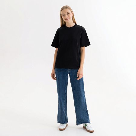 Футболка унисекс RUST, 240 гр., черная, размер M