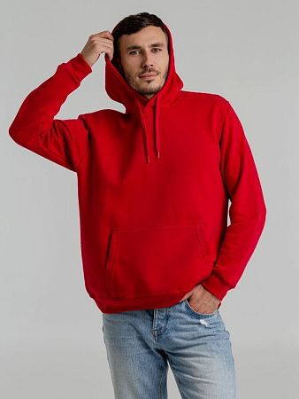 Толстовка с капюшоном Snake II красная, размер 4XL