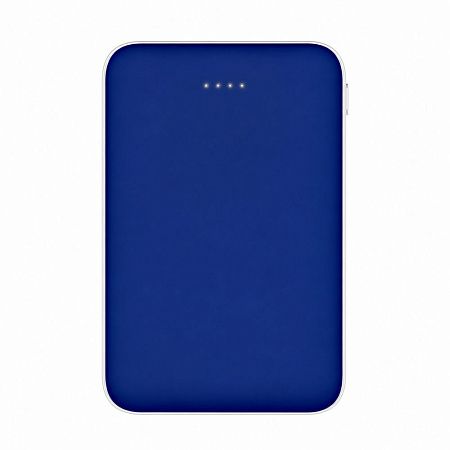 Внешний аккумулятор Fluffy, 5000 Mah, синий
